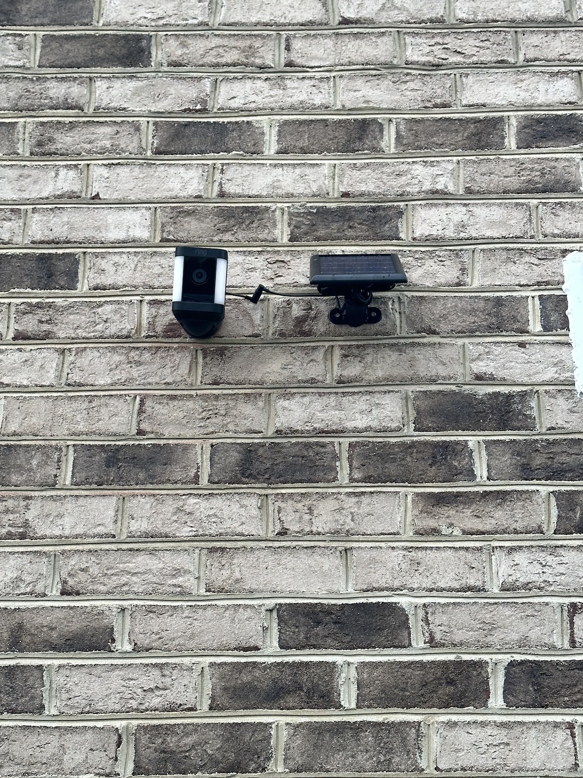Security camera installation